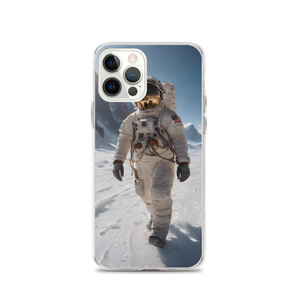 Astronaut Snow iPhone Case