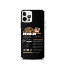 Gold Bengal Cat iPhone Case