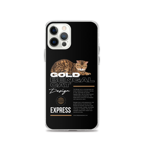 Gold Bengal Cat iPhone Case