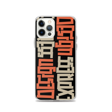 Design Express Typography iPhone Case