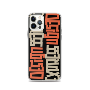 Design Express Typography iPhone Case