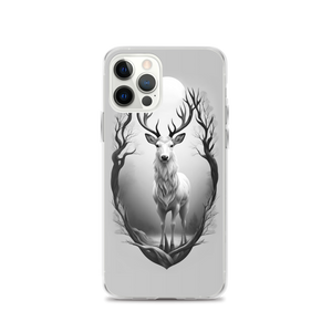 The Grayscale Deer iPhone Case