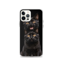 Two Black Cats Follows iPhone Case