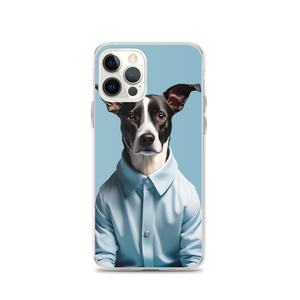 Sad Dog Blue iPhone Case