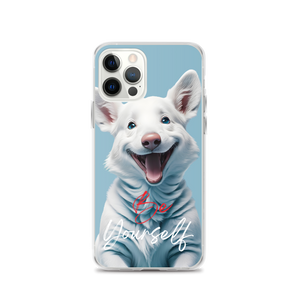 Cute Dog Be Yourself iPhone Case