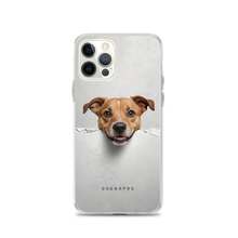 Smile Dog Peep iPhone Case