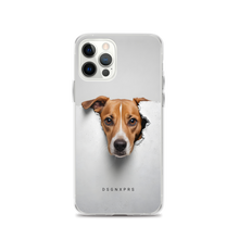 Funny Sad Dog Peep iPhone Case