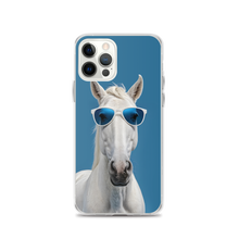 Cool Blue Horse iPhone Case