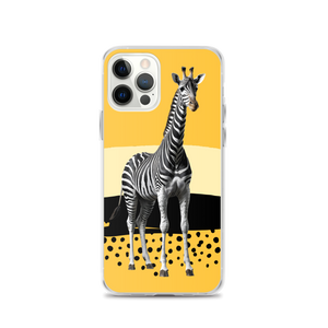 Giraffe Zebra Skin iPhone Case