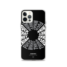 F**ck What They Think Grayscale iPhone Case