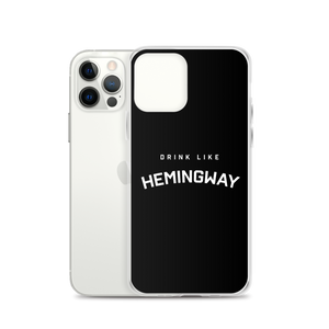 Drink Like Hemingway Clear Case for iPhone®