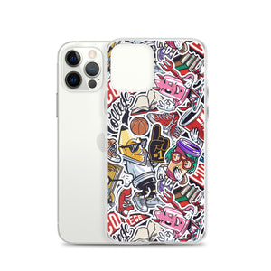 Street Art College Pattern iPhone Case