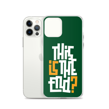 IS/THIS IS THE END? Forest Green iPhone Phone Case