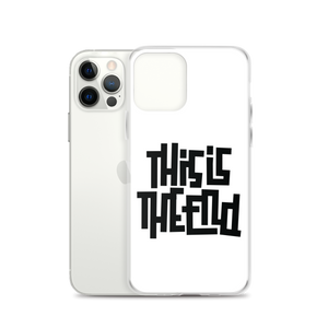 THIS IS THE END? White iPhone Phone Case