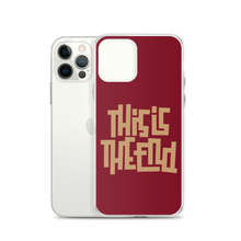 THIS IS THE END? Burgundy iPhone Phone Case