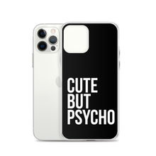 Cute But Psycho iPhone® Black Phone Case