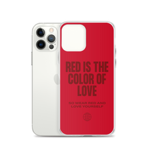 Red is the color of love iPhone® Phone Case