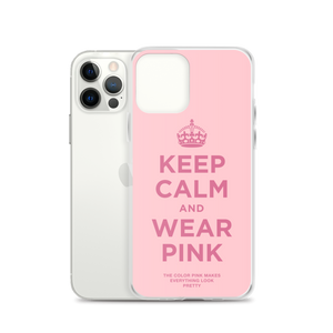 Keep Calm and Wear Pink iPhone® Phone Case