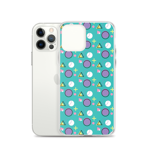 Memphis Colorful Pattern 01 iPhone® Phone Case