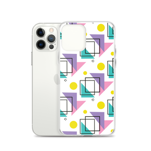 Memphis Colorful Pattern 02 iPhone® Phone Case