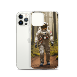 Astronout in the Forest iPhone Case