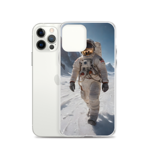 Astronaut Snow iPhone Case