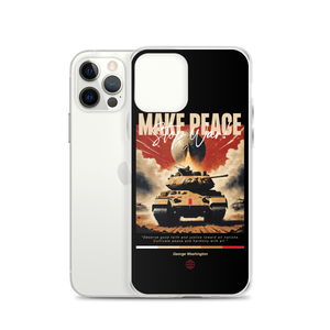 Make Peace Stop War Tank iPhone Case