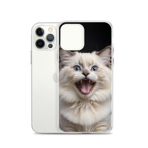 Angry Ragdoll Kitten iPhone Case