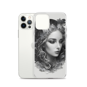 Grayscale Gaia iPhone Case