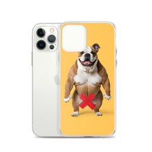 Bulldog X-Tape Yellow iPhone Case