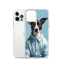 Sad Dog Blue iPhone Case