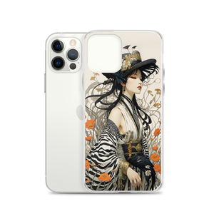 Mrs. Flora and Fauna iPhone Case