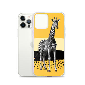 Giraffe Zebra Skin iPhone Case