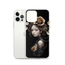 Lady Rose Copper Wire Art iPhone Case