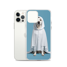 Dog in Ghost Costume iPhone Case