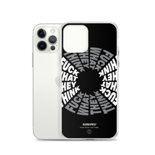 F**ck What They Think Grayscale iPhone Case