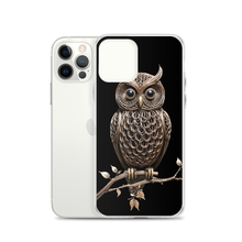 Owl Copper Art iPhone Case