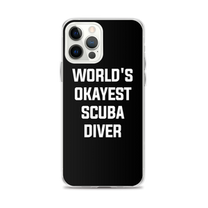 World's Okayest Scuba Diver Clear Case for iPhone®