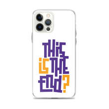 IS/THIS IS THE END? Purple Yellow iPhone Phone Case