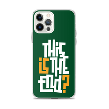 IS/THIS IS THE END? Forest Green iPhone Phone Case