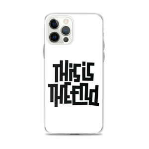 THIS IS THE END? White iPhone Phone Case