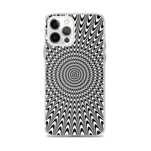 Vertigo Optical Illusion Background iPhone® Phone Case