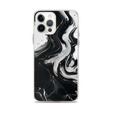 Black and White Fluid iPhone® Phone Case