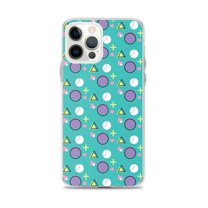 Memphis Colorful Pattern 01 iPhone® Phone Case