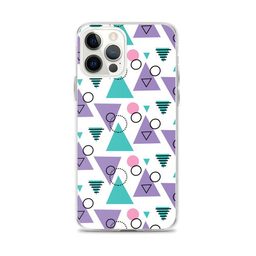 Memphis Colorful Pattern 03 iPhone® Phone Case