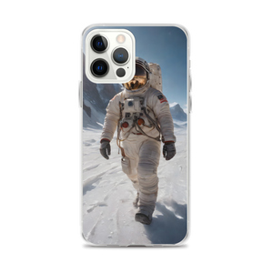 Astronaut Snow iPhone Case