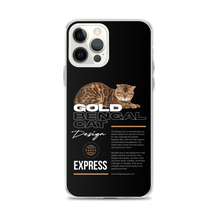 Gold Bengal Cat iPhone Case