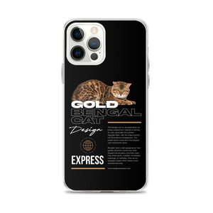 Gold Bengal Cat iPhone Case