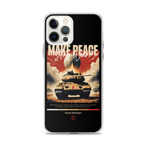 Make Peace Stop War Tank iPhone Case