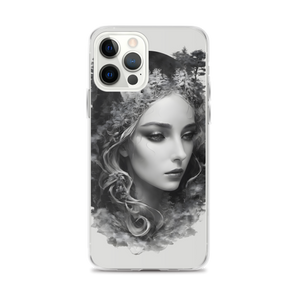 Grayscale Gaia iPhone Case